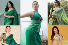 Navratri 2024 Day 2 Colour GREEN: Stunning celebrity looks to inspire your festive style!